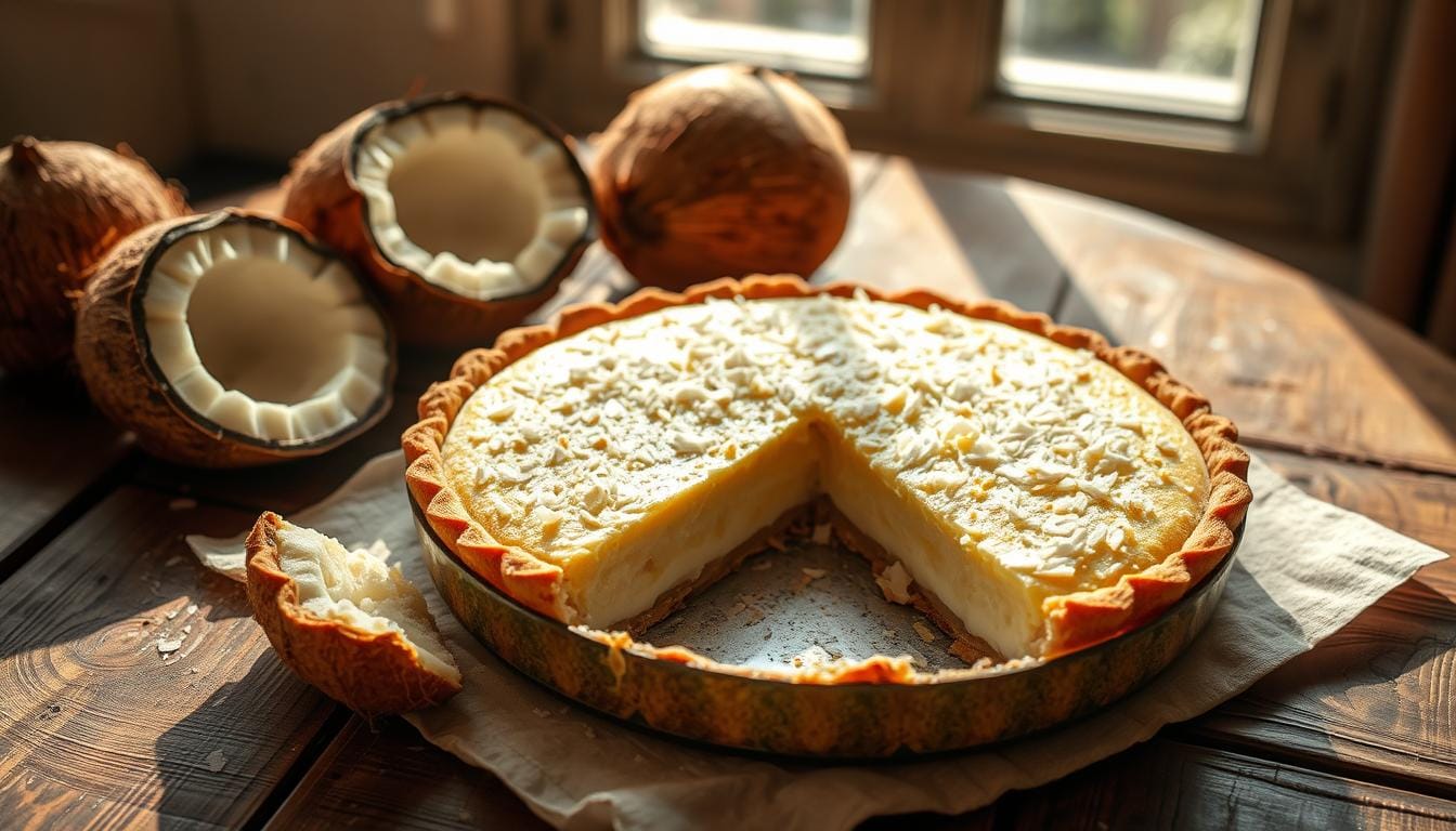 coconut custard pie recipe easy