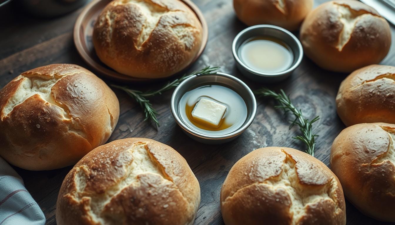 dinner rolls sourdough