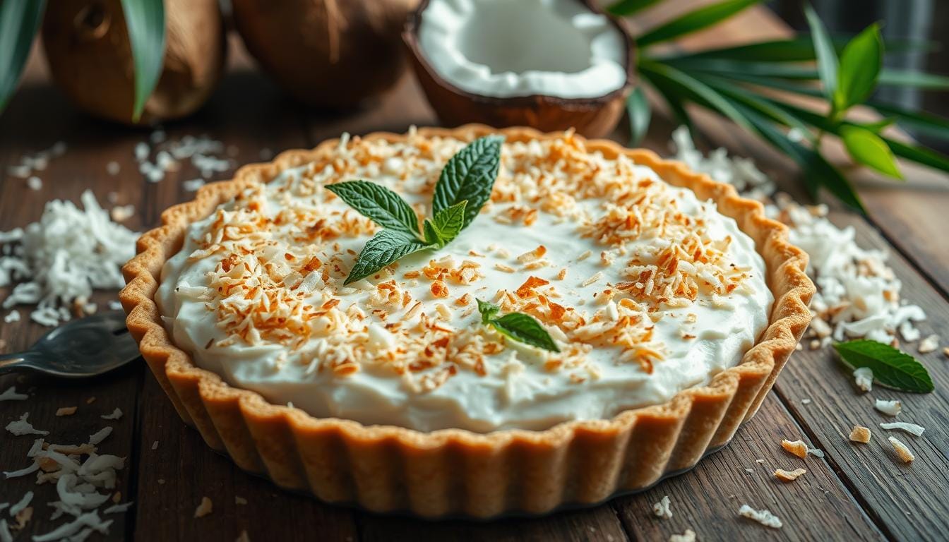 easy coconut pie recipe